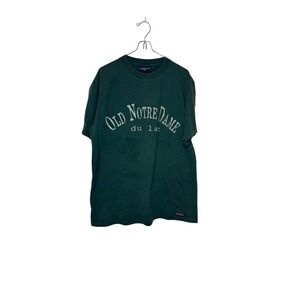 JanSport Mens T-Shirt Vintage Old Notre Dame Fighting Short Sleeve Cotton Medium